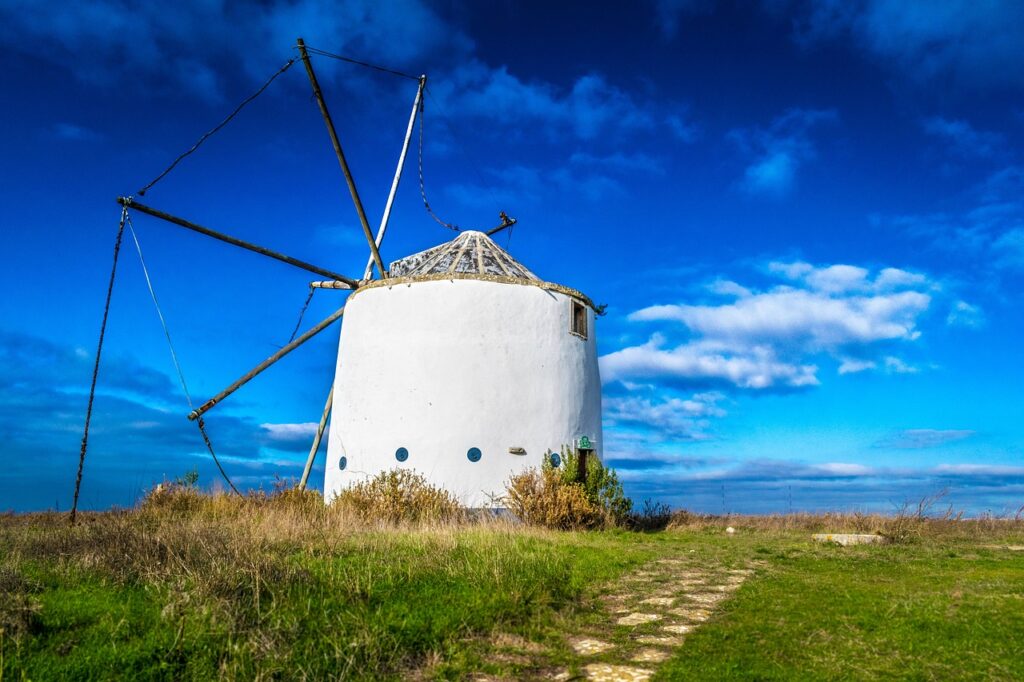 windmill, sintra, portugal